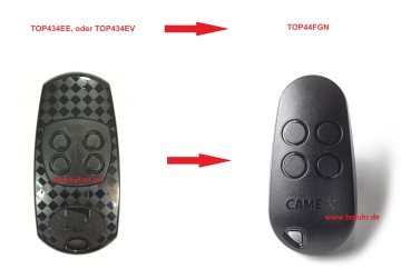 Der neue CAME TOP 4-Kanal Handsender TOP44FGN, 806TS-0310, Ersatz für TOP434EE,EV