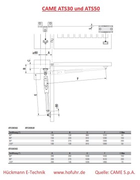 CAME ATS Torantrieb ATS30DGS, 801MP-0070