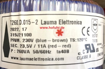 CAME Transformator für Steuerung ZLX24, 88006-0055