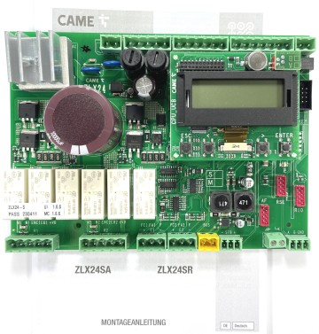 CAME Steuerungsplatine ZLX24SA für alle 24V Antriebe, 88006-0058