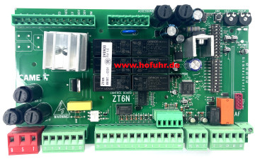CAME Platine Steuerung ZT6N, für 400 Volt Antriebe z.B. BY3500T und C-BX, 3199ZT6, 88001-0331