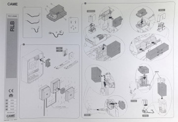 CAME Notstrommodul für SDN, BXV, ZL60, ZL65, 002RLB