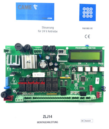 CAME Platine Steuerung ZLJ14, 3199ZLJ14