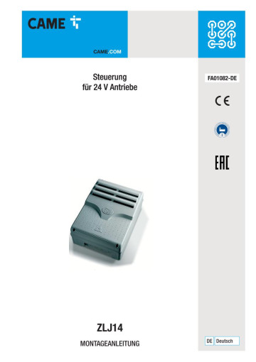 CAME Steuerung 002ZLJ14