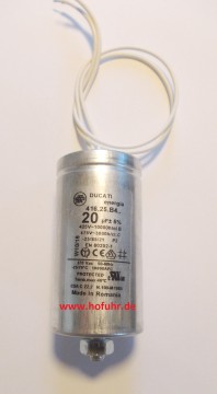 CAME BX Ersatzteil: Kondensator 20µF mit Kabel und Gewinde, 119RIR278 CAME BX Ersatzteil: Kondensator 20µF mit Kabel und Gewinde, 119RIR278