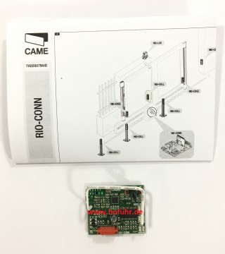 CAME RIOCONN01-Platine für die Funksteuerung von Zusatzgeräten der kabellosen Serie RIO V1.0