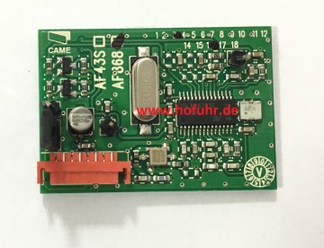 CAME Funkempfänger AF868, 868,35MHz, Steckkarte für die Steuerung CAME Funkempfänger AF868, 868,35MHz, Steckkarte für die Steuerung