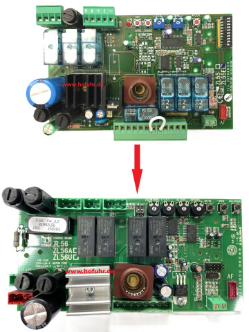 CAME Ersatzteil: Ersatz für Steuerung ZL55E, für CAME V600E, 3199ZL55E, ZL56 + Stecker CAME Ersatzteil: Ersatz für Steuerung ZL55E, für CAME V600E, 3199ZL55E, ZL56 + Stecker