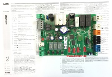 CAME Platine Steuerung ZN7, für SDN4, SDN6, SDN8, SDN10, BXV Schiebetorantriebe, 3199ZN7, 88001-0281