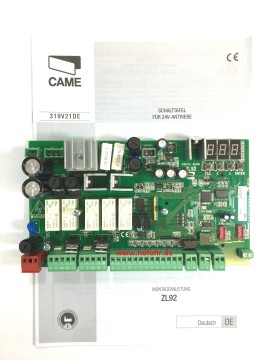 CAME Steuerungsplatine ZL92, für AMICO, FROG-J, STYLO, MYTO
