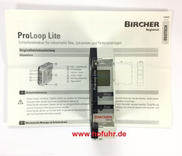 Bircher ProLoop Lite 1-Kanal Schleifendetektor, 24 Volt, 353825