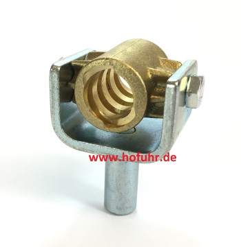 CAME Ersatzteil: Messing Spindelmutter inkl. Haltegabel passend für alle AXO Antriebe CAME Ersatzteil: Messing Spindelmutter inkl. Haltegabel passend für alle AXO Antriebe