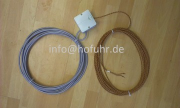 Induktionsschleife 6 Meter Umfang, 20 Meter Zuleitung Induktionsschleife 6 Meter Umfang, 20 Meter Zuleitung