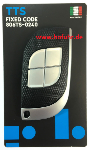 CAME 4-Kanal Handsender TTS44FKS, für 433,92 MHz, 806TS-0240