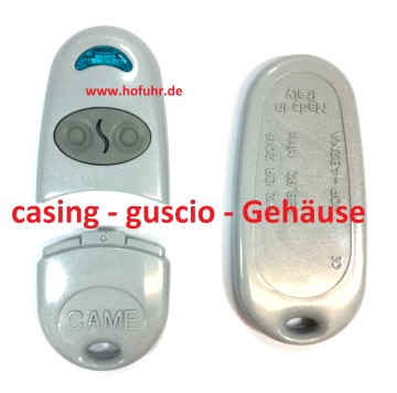 Gehäuse für CAME TOP-432NA TOP 432 NA T-432 Handsender grau