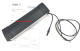 CAME EDG-I Durchgangs-Sicherheitsleiste mit Gummiprofil 44 mm x 74 mm