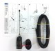 CAME Antenne 868,35 MHz für Torantriebe, incl. Kabel, für Außen, Stabantenne