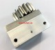 Radialdämpfer mit Freilauf und Zahnrad Modul 4, für bis zu 800 kg Tore, max. 5% Steigung, 001DE0138