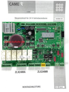 CAME Steuerungsplatine ZLX24MA fr alle 24V Antriebe, 88006-0057