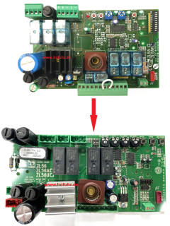 CAME Ersatzteil: Ersatz für Steuerung ZL55E, für CAME V600E, 3199ZL55E, ZL56 + Stecker