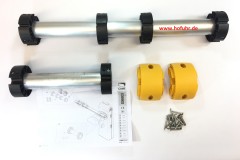 Verbindungssatz für Schrankenbäume mit 100mm Durchmesser, für CAME GARD 8