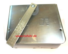 CAME Fundamentkasten fr FROG Unterflurantriebe aus Edelstahl, 001FROG-CFNI